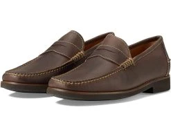 Peter Millar Handsewn Leather Penny Loafer