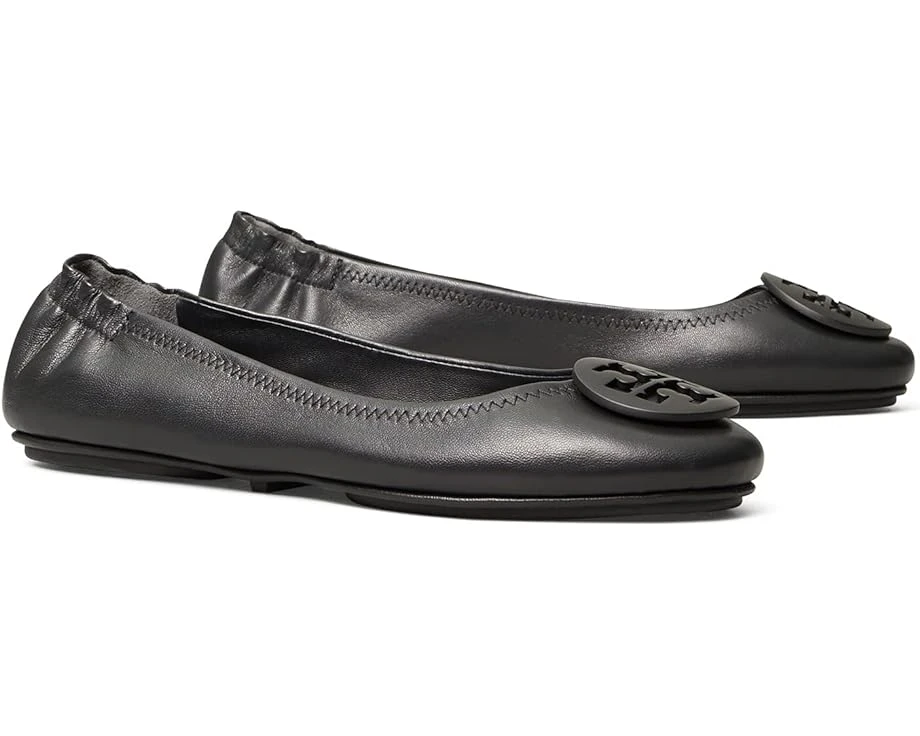 Tory Burch Minnie Travel Ballet W/ Logo 1 Tory Burch Minnie Travel Ballet W/ Logo