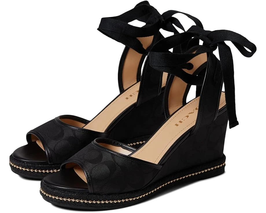 COACH Page Sig Recycled Wedge 1 COACH Page Sig Recycled Wedge