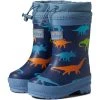 Hatley Kids Dino Silhouettes Sherpa Lined Rain Boots (Toddler/Little Kid/Big Kid)