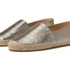 COACH Carley Metallic Leather Espadrille