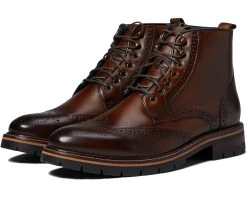 Johnston & Murphy Cody Wing Tip Zip Boot